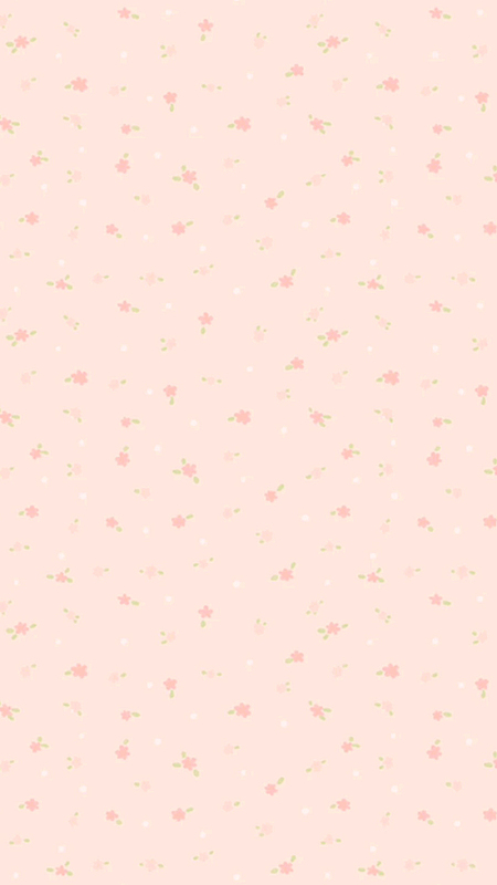 粉色碎花H5背景