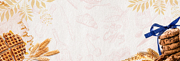 淘宝天猫电商美食饼干甜品海报banner