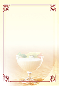 饮品菜单背景素材