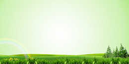 绿色草原海报PSD背景素材