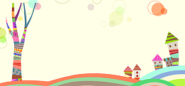 卡通可爱背景banner