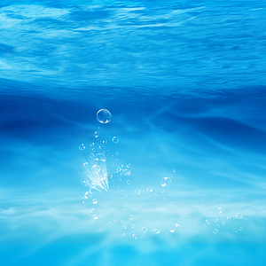 蓝色卡通海洋母婴产品psd分层主图背景(800x800)psdpng化妆品海报背景