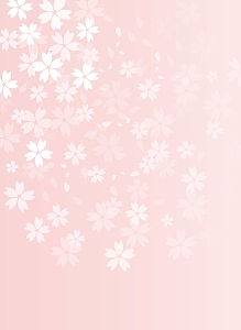 矢量粉红色浪漫小樱花瓣背景