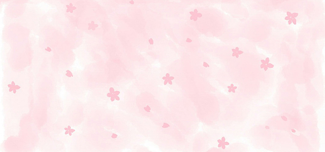 小清新粉色碎花