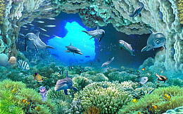 海底世界背景素材