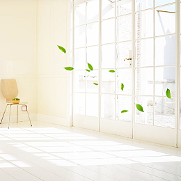 黄色简约室内家居主图背景