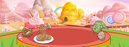吃货节卡通童趣淘宝banner