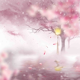 中国古风海报背景素材