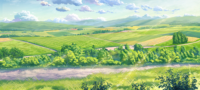 动漫动画手绘场景背景