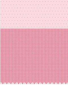 矢量粉红色卡通格子波点背景