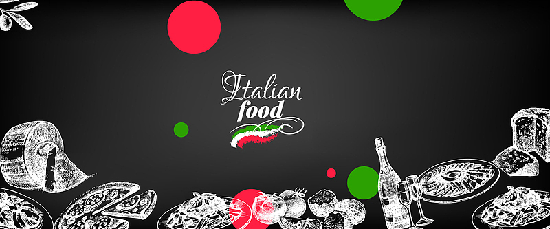 黑白简约风西餐