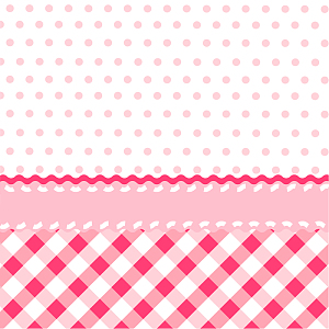 矢量粉色波点格子背景素材