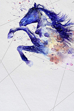 清新简洁以梦为马