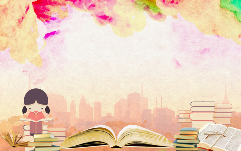 书展讲座海报背景免抠素材免费下载 觅元素51yuansu Com