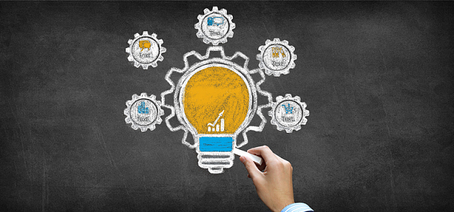 商务科技企业文化banner展板