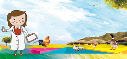 兽医药防疫站展板banner