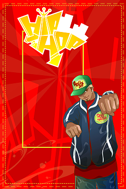 嘻哈派对hiphop海报