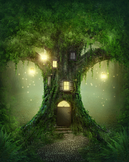 奇幻卡通高清背景