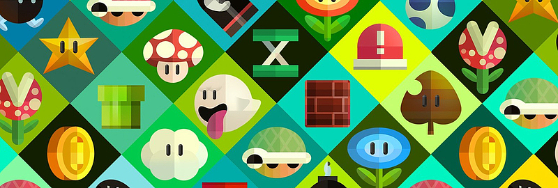 怀旧超级玛丽背景图