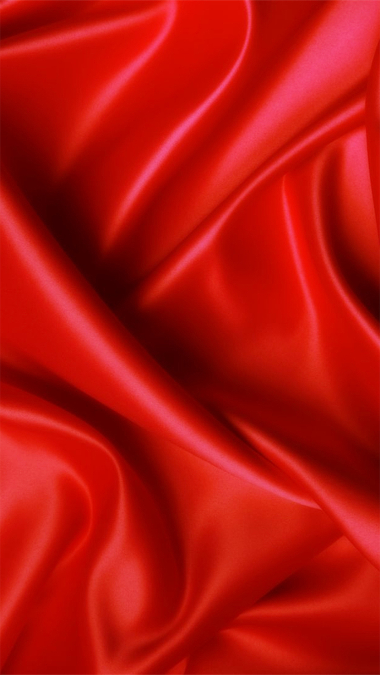 红色奢华光感丝绸h5背景
