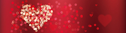 情人节红色爱心背景