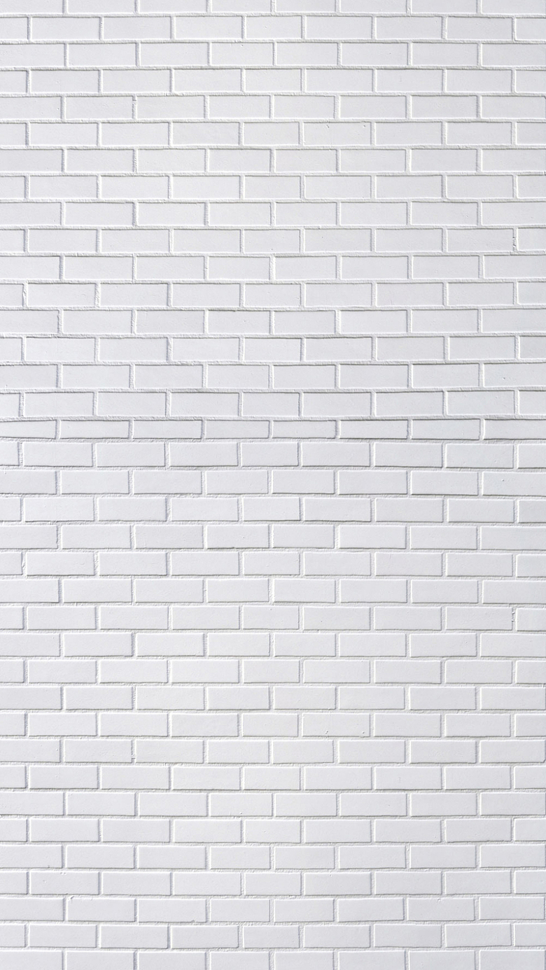 白色砖墙H5背景