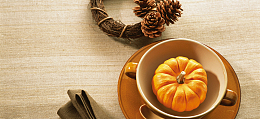 美食饮食生活棉麻纹理背景banner