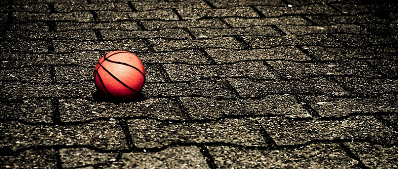 篮球质感背景