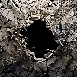 3d破碎立体背景