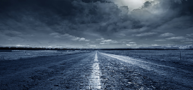 暗淡的公路背景素材