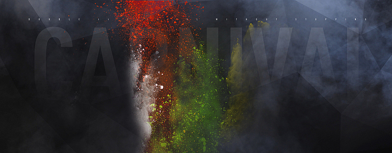 男神质感炫酷英文字渐变背景