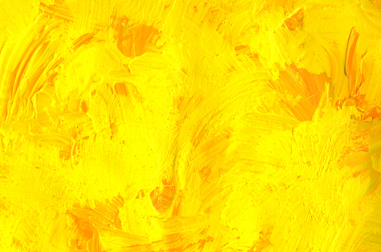 黄色油画背景素材