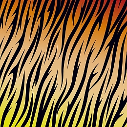 老虎底纹渐变海报背景