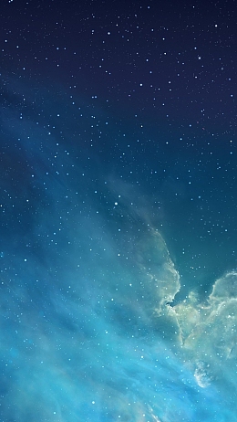 星空蓝色景色H5背景