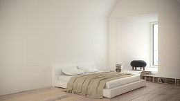 家居空间卧室海报背景素材