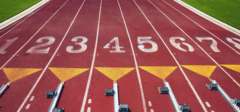 体育运动跑道奥运会背景