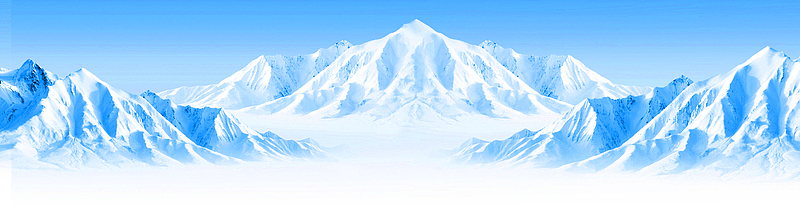 冰川海报banner背景