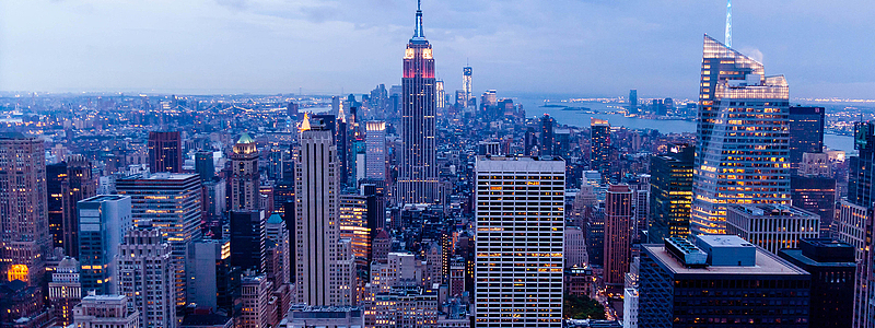 城市建筑灯光夜景背景