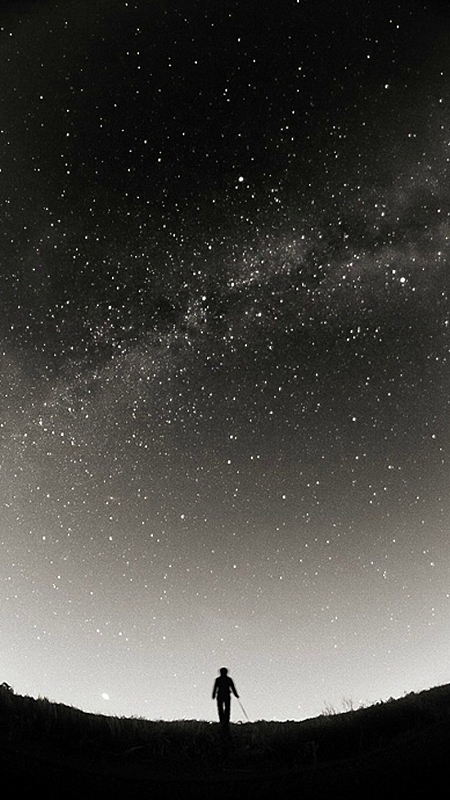 黑色天空h5背景