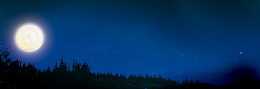 夜色深邃月光背景