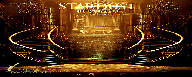 金色英伦古堡婚纱海报背景模板