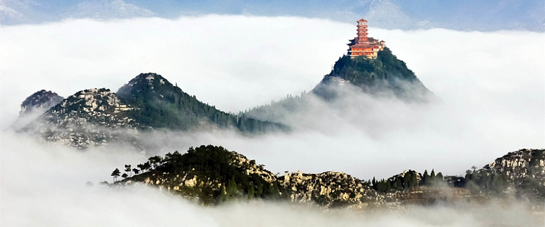 贵州丹霞山旅游风景背景