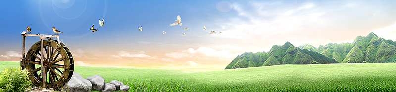 清明节春季踏青banner