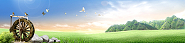 清明节春季踏青banner