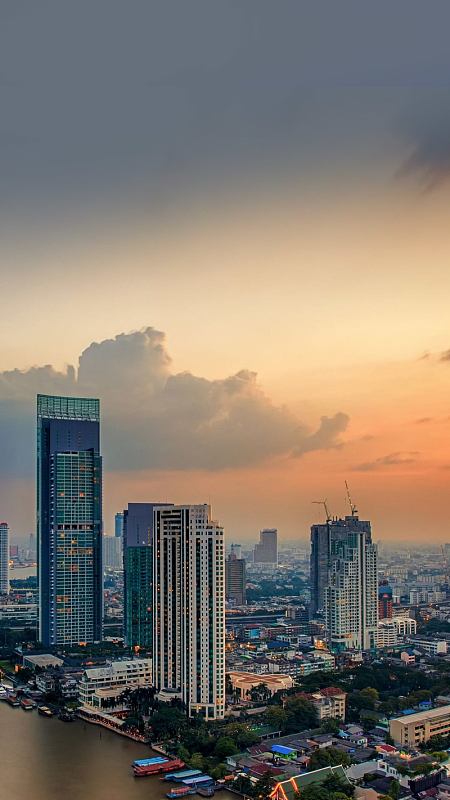 城市建筑h5背景