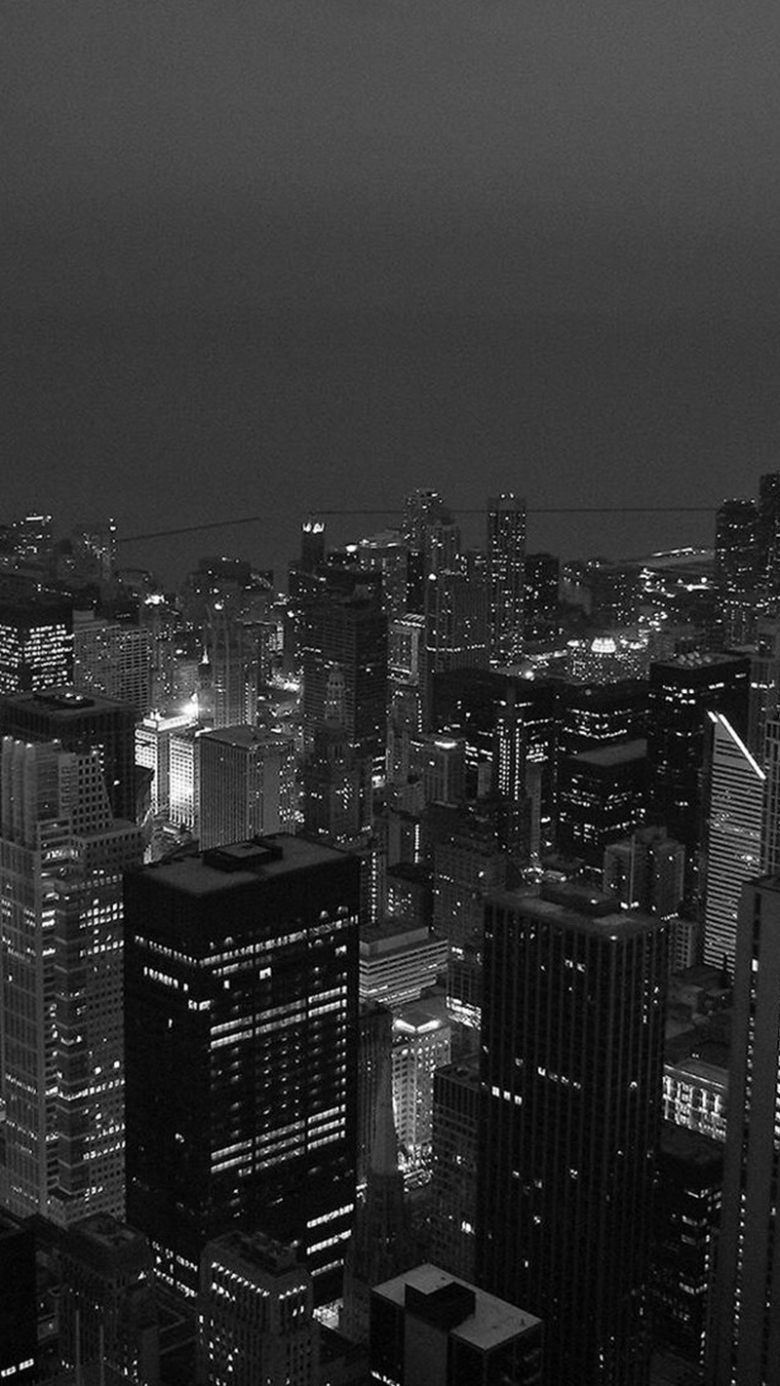 城市灯光夜景h5背景