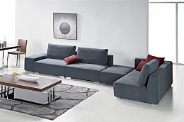 简约时尚风格室内沙发海报背景素材