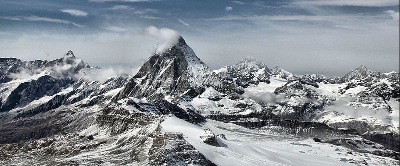 极地冰山背景