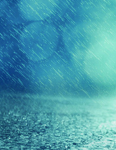 蓝色雨季下雨天大气神秘高清大图渐变背景