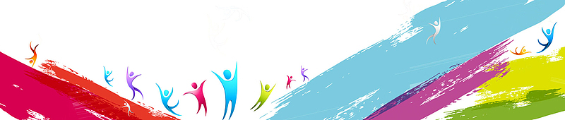 彩色运动会背景